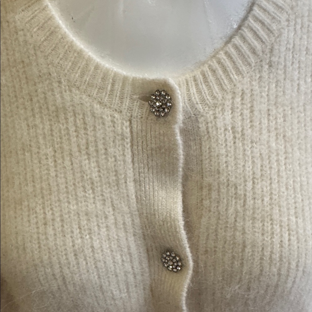 Ted Baker‎ Soft Cream Button-Up Cardigan